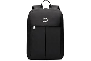 Delsey Agreable 1 Compartment Backpack 14" PC Protection Black