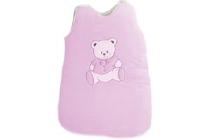 FRUIT DE MA PASSION Gigoteuse pour bébé 0 à 6 Mois rose - Motif Nounours