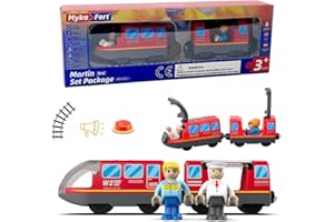 LYPPUL Lokomotywa zasilana baterią, pociąg elektryczny dla dzieci, połączenie magnetyczne pociąg lokomotywa samochód zabawka edukacyjna prezenty dla dzieci dla Thomas Brio Chuggington