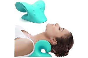 Anzorhal Neck Stretcher,Neck Cloud,Neck Cloud - Cervical Traction Device,Neck Pain Relief,Neck Traction,Neck Flexi,Traction Equipment,Neck Pain Relief Pillow - Green