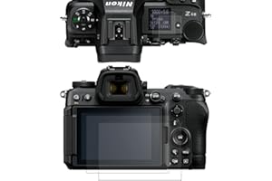 iDaPro Osłona ekranu do Nikon Z 6III Z6 III+ górny ekran[2+2Pcs],szkło hartowane, twardość 9H, odporne na zarysowania, odporne na pęcherzyki powietrza, łatwa