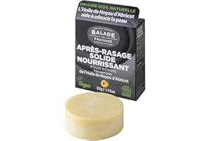 Balade en Provence Baume Après rasage pour homme hydratant artisanal 32g certifié Cosmos Organic Bio & Vegan