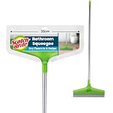 Scotch-Brite Bathroom Floor Wiper | Long Wiper with 30 cm TPE Blade | Streak-Free Floor Cleaning and Drying, Lightweight, for