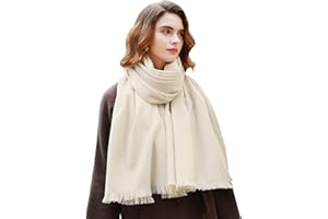 RIIQIICHY Bufandas para Mujer Invierno Chal Fiesta Bufanda Pashmina Grandes Pañuelos Foulard Fular