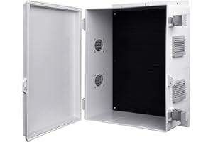 CHENGPI Scatola Derivazione Esterna, Scatola Stagna Elettrica Da Esterno, Scatola Elettrica Da Parete, Alloggiamento In Plastica ABS, Scatola Elettrica Da Esterno - 40x28x15 cm