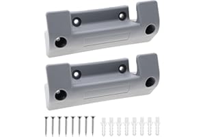 BE IN YOUR MIND 2pcs Support de Dévidoir de Tuyau d'eau Support de Montage Mural Tuyau d'eau Remplacement Support de Fixation de Tuyau de Stockage Tuyau d'arrosage en Plastique