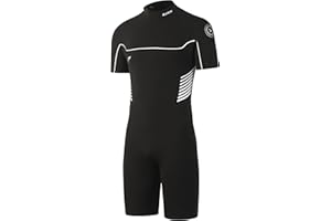 ZCCO combinaison courte en néoprène 3/2 mm pour l'eau froide plongée