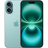 Apple iPhone 16 256GB: 5G Phone with Camera Control, A18 Chip and a Real Boost for Battery.Works with AirPods, Teal