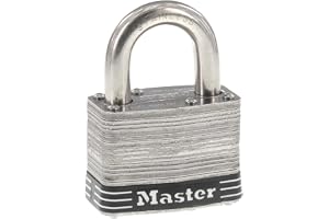 Master Lock 5SSKAD rostfritt stål utomhus hänglås med nyckel, 1-pack