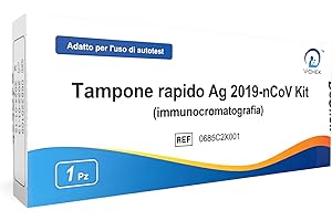 T-TEX SRL V-Check Test Rapido per l'Antigene SARS-COV-2 - Confezione Singola