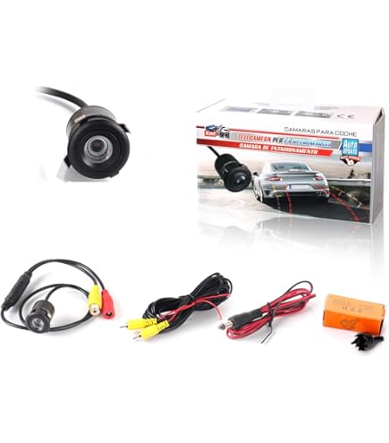 Telecamera Retromarcia Auto A2ZWORLD - Senza Forare, Visione Notturna, Angolo 170° - Foto 9