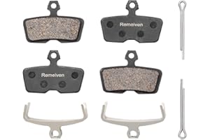 REMEIVEN Lot de 2 paires de plaquettes de frein pour vélo SRAM Avid Code R RS RSC/Guide RE/G2 RE/DB8/Motif, semi-métallique/céramique/fritté