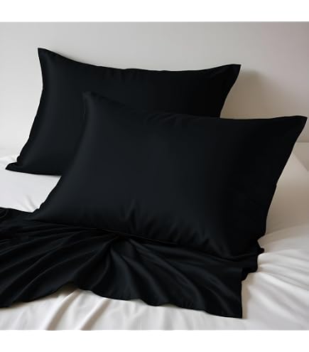 bienDo Kissenbezge 80x80cm aus Bambus (Vegane Seide), 2er Set  Weich,  Glatt, Hypoallergen, Atmungsaktiv und Khlend, Wei : Amazon.de: Kche,  Haushalt & Wohnen