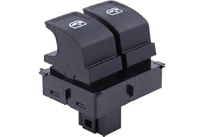 HouYeen Right Electric Window Switch Front Drivers Side Master Power Window Control Button for VW Golf MK7 2 Door