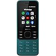 Nokia 6300 4G Feature Phone With 4G, Dual Sim, 2Mp Rear Camera With Flash, 512 Mb Ram, 4 Gb Storage, Youtube, Whatsapp, Facebook - Cyan Green
