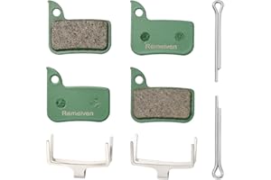 REMEIVEN Pastiglie freno per bicicletta SRAM Rival/Force/Level TLM/Level Ultimate/Red/eTap AXS/eTap HRD, semi-metalliche/ceramiche/sinterizzate, 2 paia