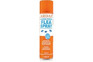 ARDAP Flea Spray for the home 400ml - Household Flea Spray & House flea treatment - Flea spray for house to kill fleas and eggs - Also for animal environment - Flea house spray, Long-term protection