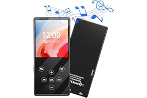 IVCDODVD Lvcdodvd MP3 Player Bluetooth 5.0 with 64GB MP3 Player with Speakers Support FM Radio Recorder TF Card