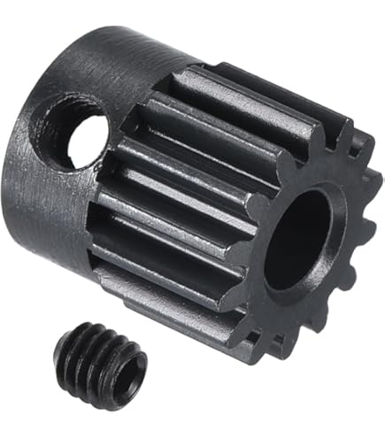 CHRCOED Engrenage Droit En Acier De 0,8 M 61T Pour Voiture