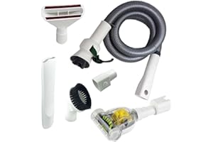 BIERRE STORE TUBO FLESSIBILE FOLLETTO VK150 VK200 VK220S SPAZZOLA TURBO DIVANI E MATERASSI COMPATIBILE