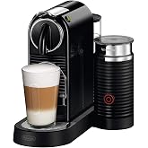 DeLonghi Nespresso Citiz EN267.BAE Coffee Maker with Capsules, Special Extraction System, 1710 W, 1 L, Plastic, Black