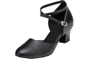 MINITOO Donna Ballo Scarpe Chiusa Party Serata Scarpe con Tacco