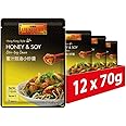 Lee Kum Kee Stir Fry Sauce, Honey & Soy Hong Kong Style, Vegetarian, 70 g (Pack of 12)