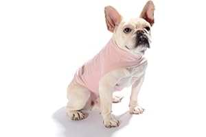 Caracaleap Hund Pullover - Hundemantel Weiche und Warm T-Shirt Hunde Winter Kleidung Mantel Katzenpullover Sweater für Mittelgroße Hunde XL Rosa