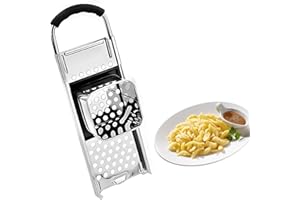 YGCQFH Spaetzle Maker, Pasta Maker,Traditional Homemade German Egg Noodle Kitchen Pasta and Dumpling Press Cooking Tools, Maker with Safety Pusher Kitchen Pasta Maker