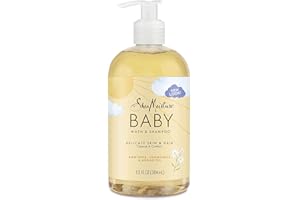 SHEA MOISTURE Shea Feuchtigkeit Baby Wash & Shampoo Kopf bis Fuß 368,5 Kamille & Arganöl