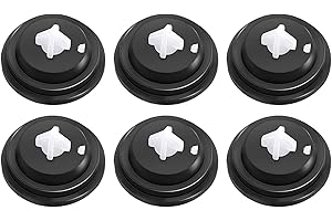Guegine 6 x Siamp Diaphragms Inlet Float Valve Washer, Rubber for Duravit Laufen Twyford 95/95L/99T/99B/99 Washer Float Valve