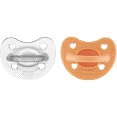 Chicco Physio Luxe Baby Pacifier 6-16 Months, Newborn Pacifier, 100% Soft and Flexible Silicone, Soft Nipple, Supports Physio