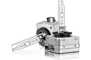 Erato D1S Xenon Lampadina allo xeno, 35W 6000K White Bianco 12V HID Kit Xeno Lampada a Scarica Super Luminosa High Low Beam di Ricambio per i Auto Fari, 2 Lampadine