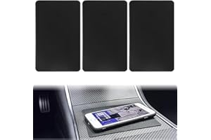 HABNI 3 Pezzi Tappetino Antiscivolo per cruscotto, Tappetino Auto cruscotto Anti-Scivolo, Antiscivolo Mat per telefoni cellulari, Occhiali da Sole e Chiavi, 4 x 3.5 inch