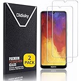 Didisky Pellicola Protettiva in Vetro Temperato per Huawei Y6 2019/ Y6 PRO 2019/ Honor 8A/ Honor 8A PRO, [2 Pezzi] Protezione