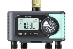 RAINPOINT Water Timer with Brass Intet