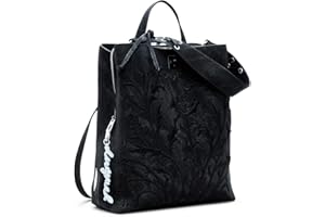 Desigual zaino per il tempo libero Romeo Floral Sumy Mini Backpack Black nero