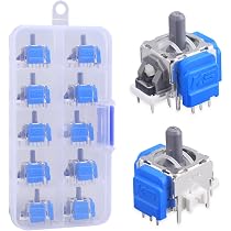 Manette Ps5 Pc OCTODER Lot De 6 Joysticks à Effet Hall Pour Manette PS5