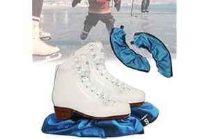 LODMOD Skate Guards Blade Covers - Ice Skating Soakers Cover Blades Protector for Hockey, Figure, Short Track Speed Skating, Curling Competition, 2 Pcs