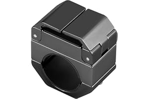 Namenand Porta cellulare bici, moto, supporto telefono moto resistente alla ruggine in lega di alluminio, Antivibrante porta telefono bici (360° Rotabile)