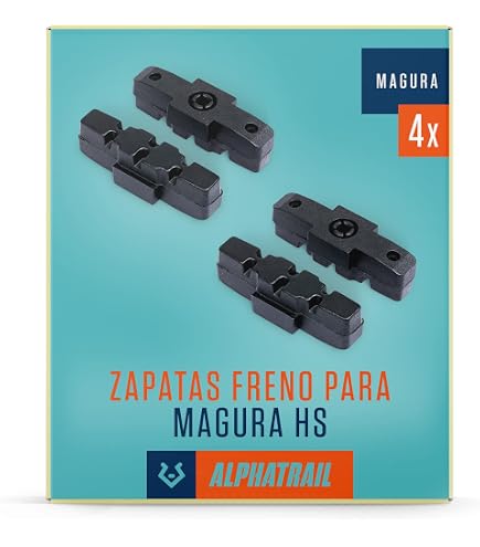 Magura HS33 Leva Freno A 4 Dita – Lama Con Estremità A Sfera, Chiusura HIGO, Nero (2700839)