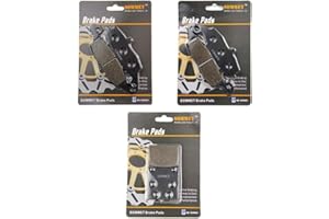 SOMMET Bremsbeläge Vorne + Hinten für Suzuki GSF 600 Bandit (00-04) GSX 600 F GSX 750 F Katana (98-06) SV 400 SV 650 (99-02) GSX 750 (98-03) LT229-231-63