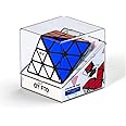 Cubelelo QiYi FTO Standard 3x3 Speed Cube | Beginner-Friendly Face Turning Octahedron Puzzle Cube for Kids & Adults | Lightweight Tiled Design for Practice & Casual Solving