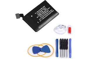 SHAWOROCE Battery A1875 Compatible with Apple iWatch Watch Series 3 S3 42mm GPS + LTE Cellular A1859 A1861 Rechargeable Li-ion Li-Polymer Battery 3.82V 342mAh (S3-42mm-A1875)