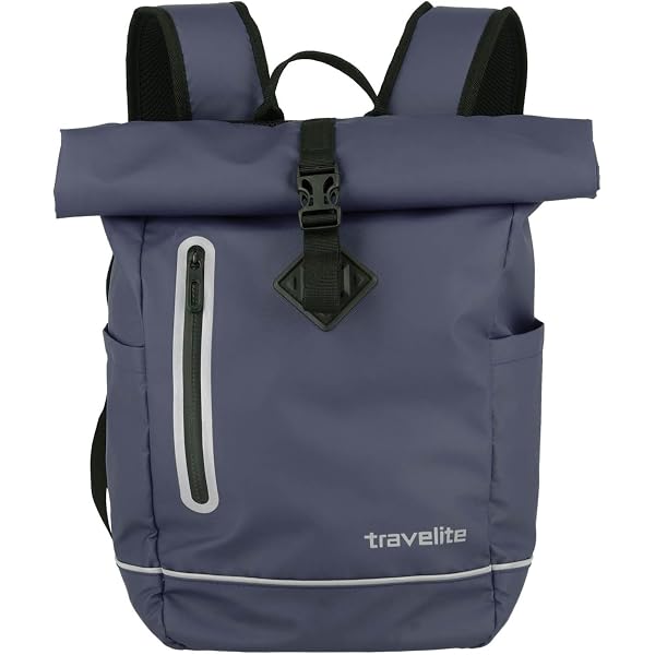 Manufaktur13 Mini Roll-Top Daypack – 9L, Wasserabweisend, Aus Recycelten PET-Flaschen, Gepolsterte Träger