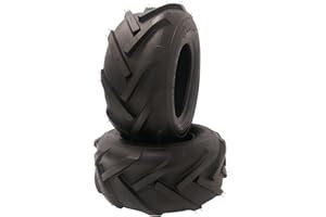 2 pneumatici 16 x 6,50 – 8 S7123 Narubb 16 x 6,5 – 8 4 strati 4PR AS per macchine da giardinaggio, trattore prato, maschera da giardino