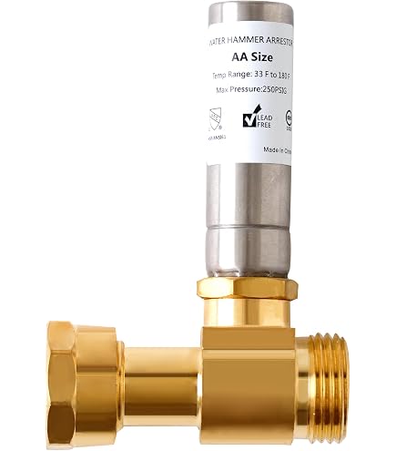 Produktbild von Caleffi Wasserschlagdämpfer DN20 3/4 Zoll Druckschlagdämpfer Druckdämpfer Wasser 8016615108774