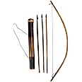 Bamboo Varli Tribal Wooden Bow & Arrow Set Pack of 5pcs