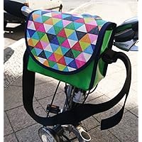 Lenkertasche, wasserdicht aus LKW- Plane, mit Gurt von TITA BERLIN