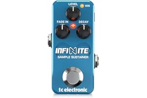 TC Electronic INFINITE MINI SAMPLE SUSTAINER Sample and Sustain TonePrint Pedal with Simple Controls and a Tiny Footprint